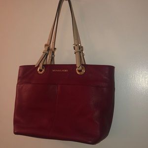 Red Michael kors bag